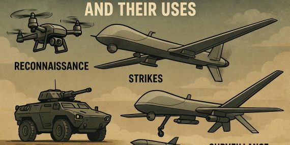 The Evolution of Military Drones and Their Uses