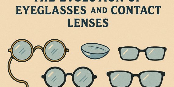 The Evolution of Eyeglasses and Contact Lenses