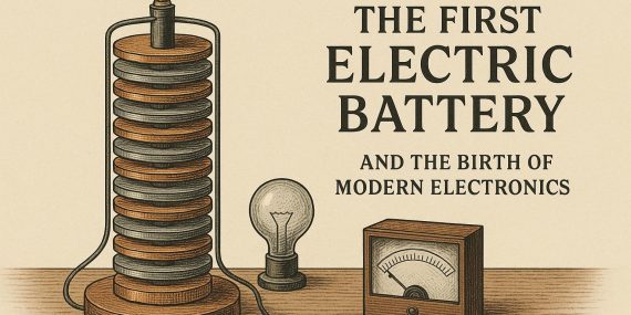 The First Electric Battery and the Birth of Modern Electronics